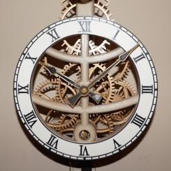 Ships Wheel Clock 3D model