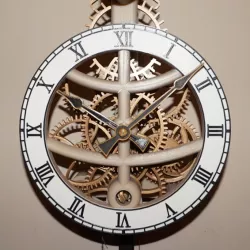 Small Pendulum Wall Clock