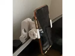 smartphone holder with clamp and ball joint
