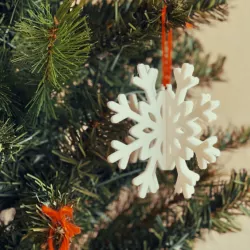 Snowflake Flatpack Ornament