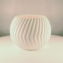 Sphere Planter Split - (Vase Mode)