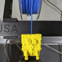 SpongeBob filament dust filter