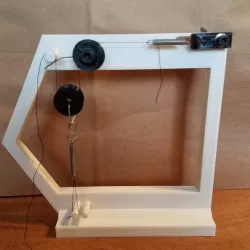 Spring, Mass, and Pulley Demonstration System
