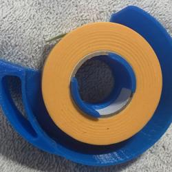 24 mm masking tape dispenser with magnetic mount by fns720, Download free  STL model