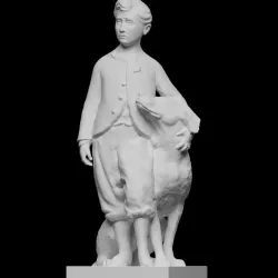 The Prince Imperial and his Dog Nero