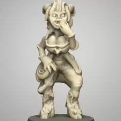 The Red Lady - 32mm Demonic Warlock