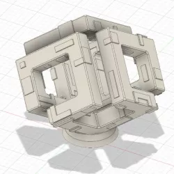 Twisty Greeble Cube