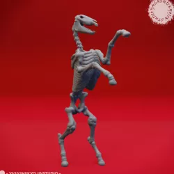 Undead Skeleton Horse - Tabletop Miniature