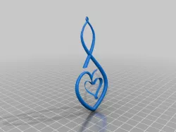 Valentines Love Pendant 