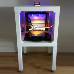 Ventilated Ikea LACK 3D Printer Enclosure