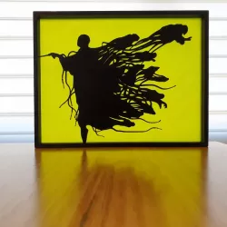 Voldemort Dementor Harry Potter Silhouette Art