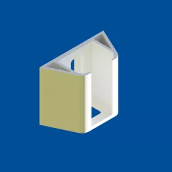 Wall mount for a smart TV remote control