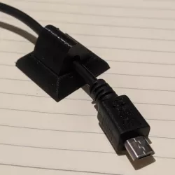Wall Mountable Cable Holder