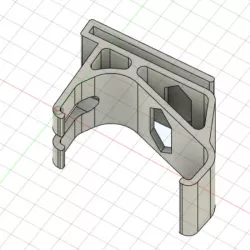 Xbox Controller Holder for a glass door