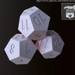 $0.50Perfect Dice 12 faces