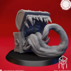 $1.99Mimic - Toothy Treasure Chest - Tabletop Miniature (Pre-Supported)