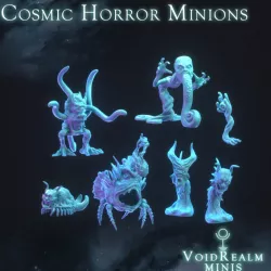 $10.0011 model Cosmic Horror MINIONS set