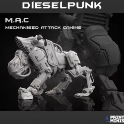 $10.00Mechanised Attack Canine, M.A.C - Dieselpunk Collection