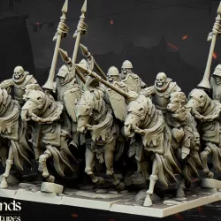 $10.20Undead Dark Knight Core Unit - Highlands Miniatures