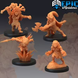 $11.90Goblin Warrior Set / Forest Encounter Collection / Pre-Supported