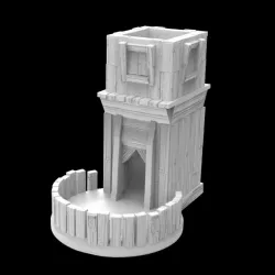 $11.99EX05 Classic Village Supportless :: Possibly Cool Dice Tower