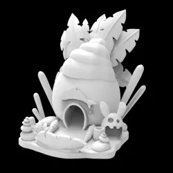 $11.99ΕΧ03 Seashell :: Possibly Cool Dice Tower