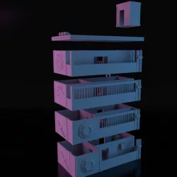 $12.00Apartment buildings with furnishings - cyberpunk legacy