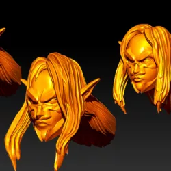 $12.00Death Elf_Warrior_head_set