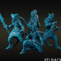 $12.00Tiefling Samurai Bundle (Female)