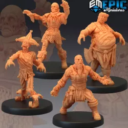 $12.90Zombie Villager Set / Undead Town People / Walking Dead