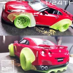 $13.00WIDEBODY SET FOR GTR R35 DIECAST MODELS AND RC