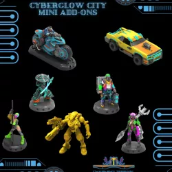 $14.99Cyberglow City Cyberpunk Add-On Miniatures