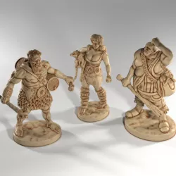 $14.99Hill Giant Set - 3 Hill Billy Hill Giants.