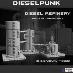 $15.00Diesel Oil Refinery - Dieselpunk Collection