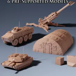 $15.00Modern Mechanized Army & Camp Combo