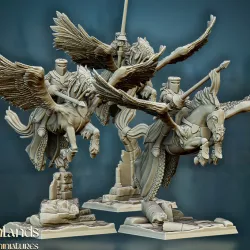 $15.00Pegasus Knights - Highlands Miniatures