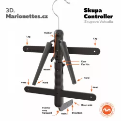 $15.00Skupa controller for marionettes - string puppets ver. 2.1