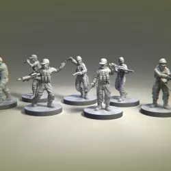 $15.00Zombie survivors military unit