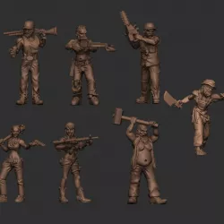 $15.00Zombie survivors Redneck gang