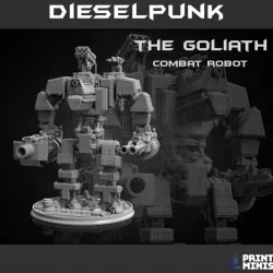 $18.00Goliath Combat Robot - Dieselpunk Collection