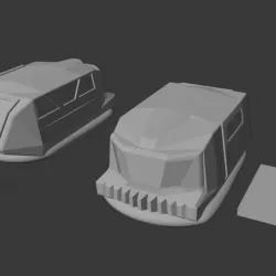 $2.00Sci-fi Hover-van