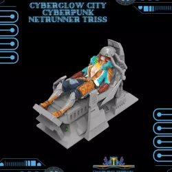 $2.90CyberGlow City Cyberpunk Netrunner Triss