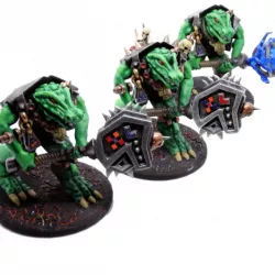 $2.95Crocodile warriors collection (D&D/AoS proxy miniature)