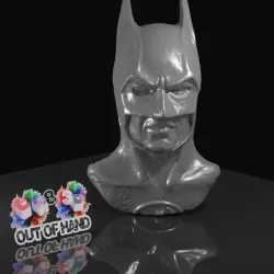 $2.95Michael Keaton -A DC Comics and batman inspired head bust/wall hanging