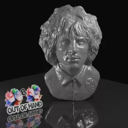 $2.95Syd Barrett - A Pink Floyd inspired head bust/wall hanging