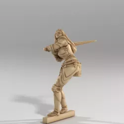 $2.99Adventurer female fighter/paladin - Joan of Arc