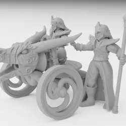 $2.99Elf Dragon Breath miniature (28mm, modular)