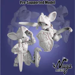 $2.99Mousefolk Knight - Presupported