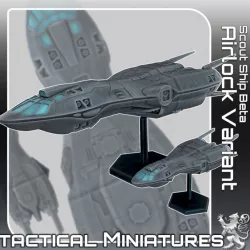 $2.99Scout Ship Beta Airlock Variant Tactical Miniatures