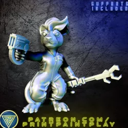$2.99Space Ratfolk Mechanic